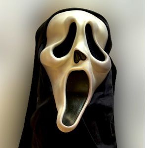 Ghost mask Halloween